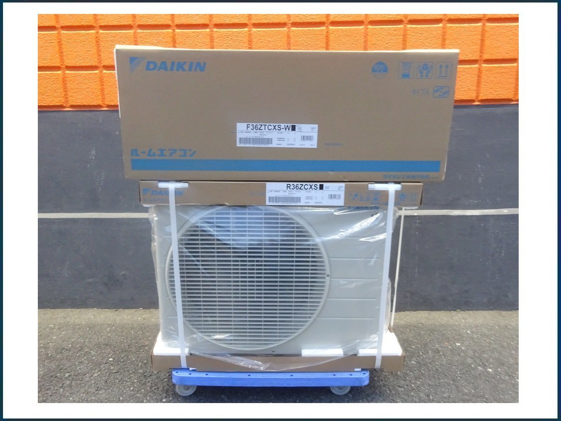 2022 year of model! new goods * unopened Daikin 3.6kW S36ZTCXS-W CX series automatic . vacuum cleaner talent!...12 tatami for single phase 100V pickup OK!