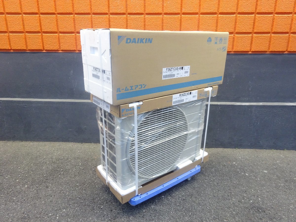 2022 year of model! new goods * unopened Daikin 3.6kW S36ZTCXS-W CX series automatic . vacuum cleaner talent!...12 tatami for single phase 100V pickup OK!