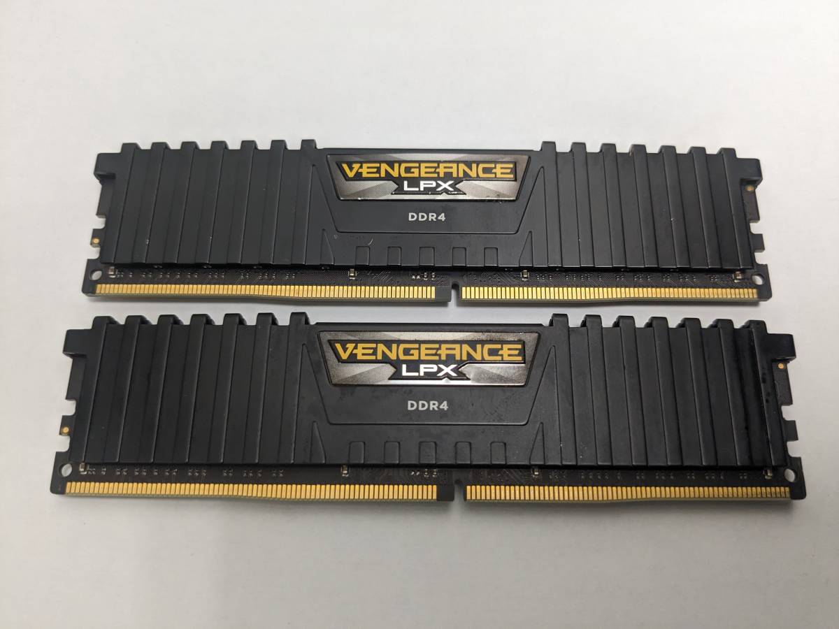 デスク用メモリーCorsair CMK16GX4M2A2666C16 DDR4-2666 PC4-21300 8GB×2(計16GB) ② JChere雅虎拍卖代购 DDR4 32GB (16GB X 2) 3200MHz CORSAIR 中古2