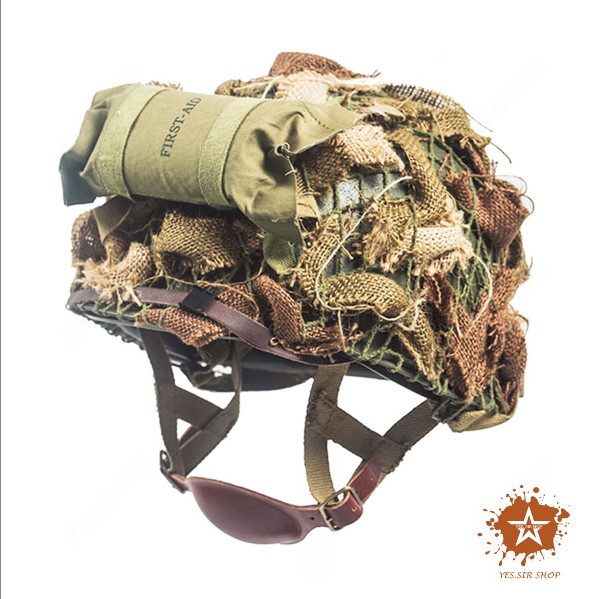 Yes Sir shop】WW2 米軍 空挺部隊 M1C ヘルメット レプリカ 新品未使用