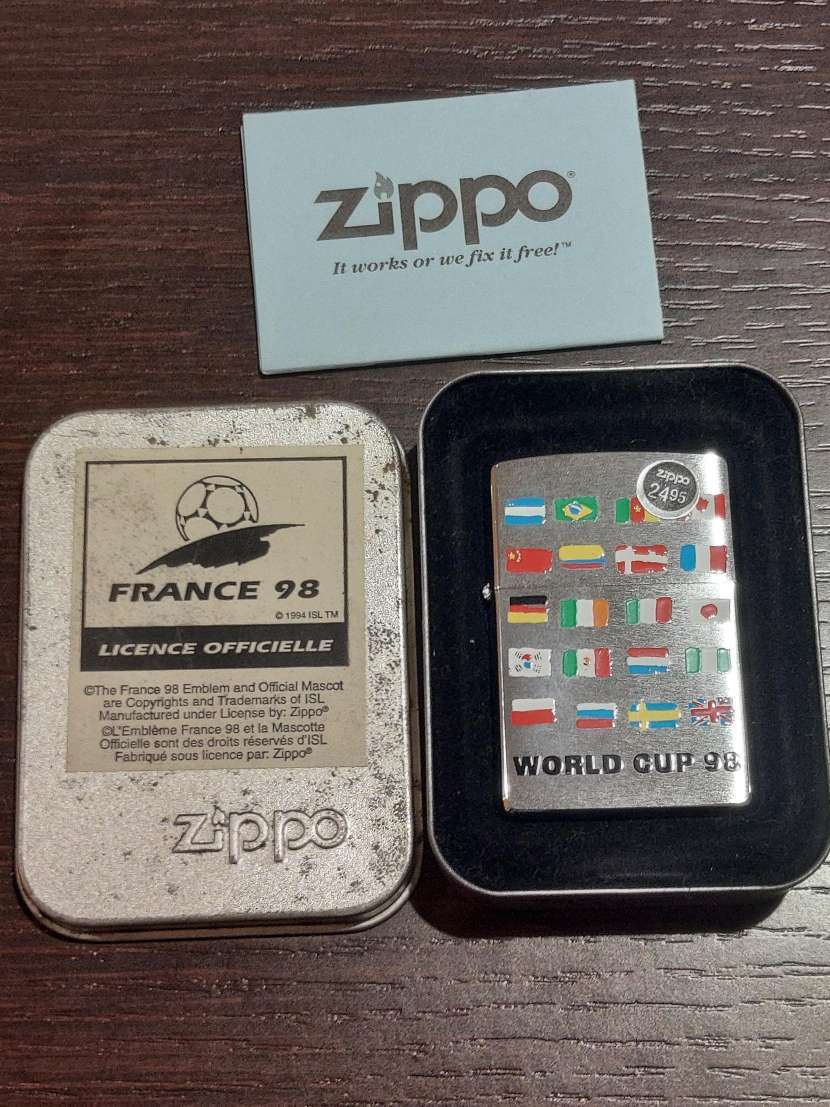 13844 ZIPPO/ジッポー FIFA WORLD CUP 1998 FRANCE/フランス ワールド