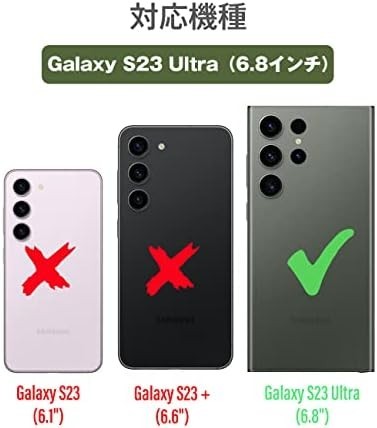 Galaxy S23 Ultra ケース 手帳型 Samsung ギャラクシー S23 ウルトラ/SC-52D / SCG20 用_画像2