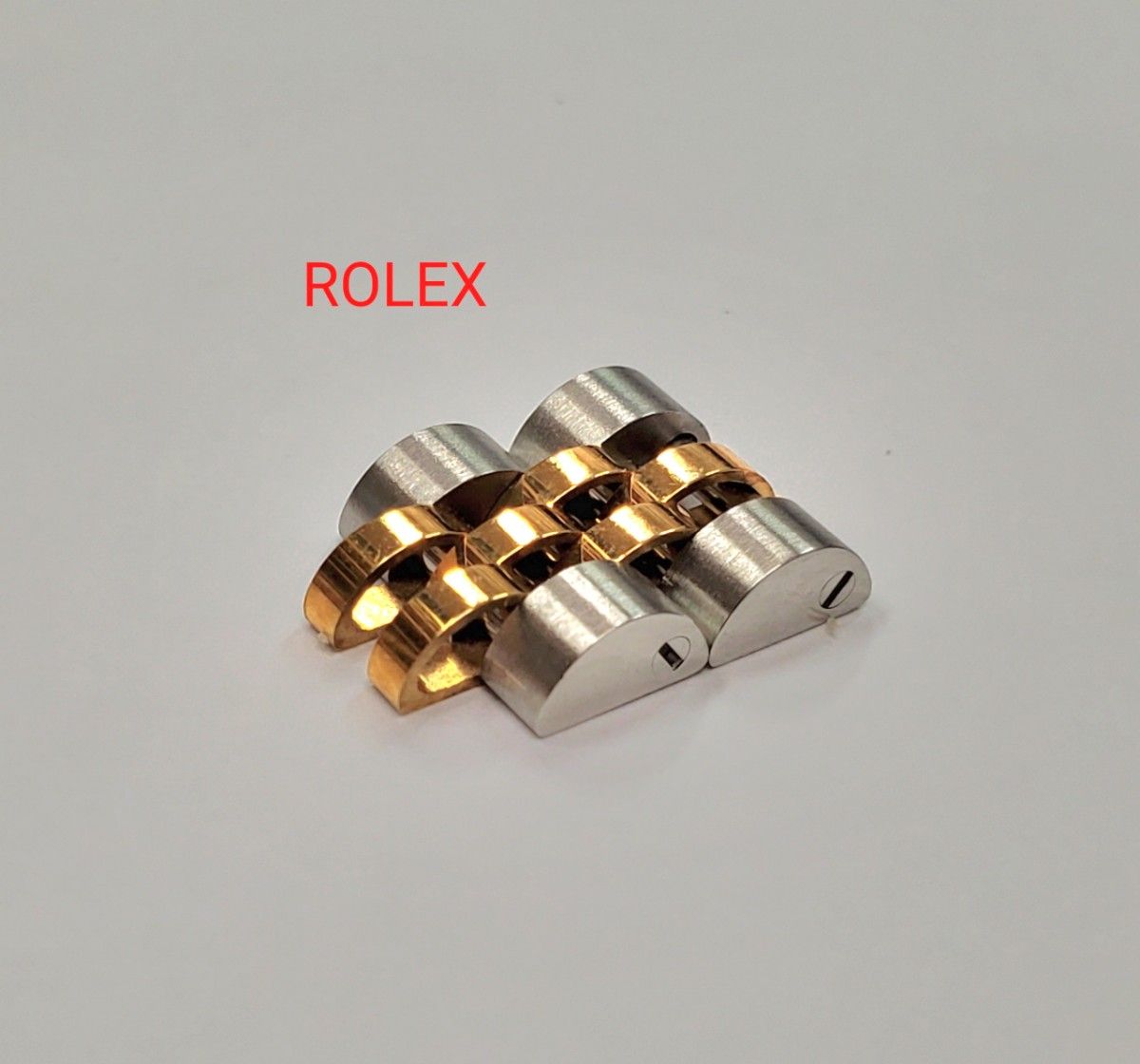 ROLEX 純正 美品 K18YG SS コンビ コマ 駒 ブレス ベルト ロレックス