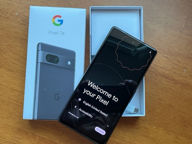 ヤフオク! - ☆SIMフリー☆Google Pixel7a チャコール
