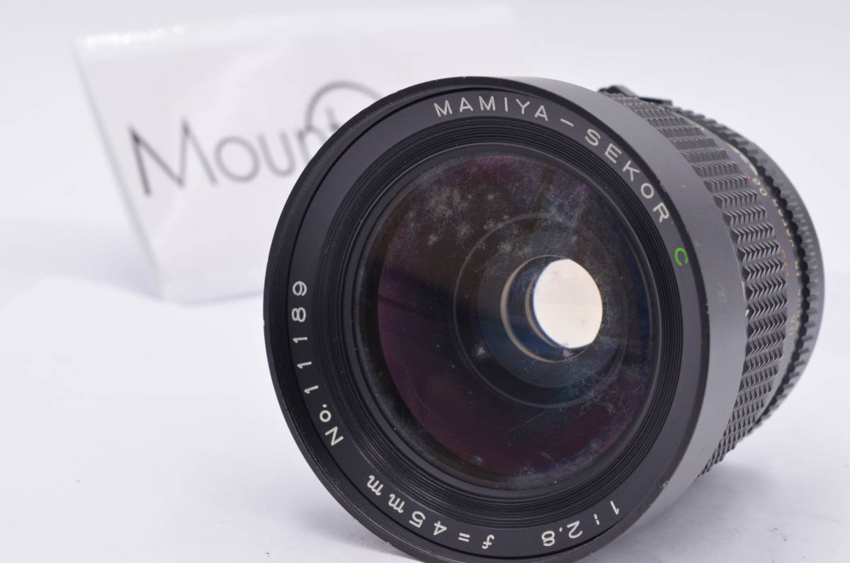 最新 ☆実用美品☆ #tk614 645用 F2.8 45mm C MAMIYA-SEKOR Mamiya
