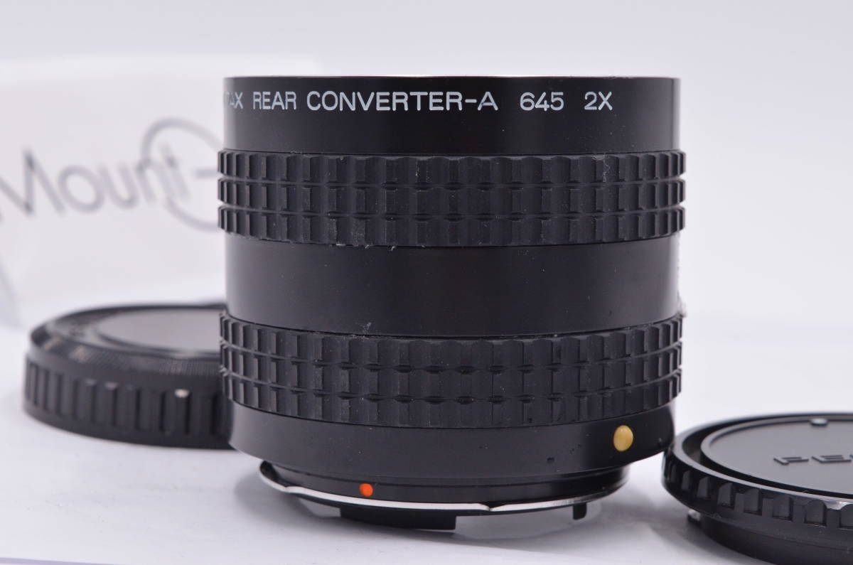 ★極上美品★ ペンタックス PENTAX REAR CONVERTER-A 645 2x 前後キャップ付属 #tk618_画像2