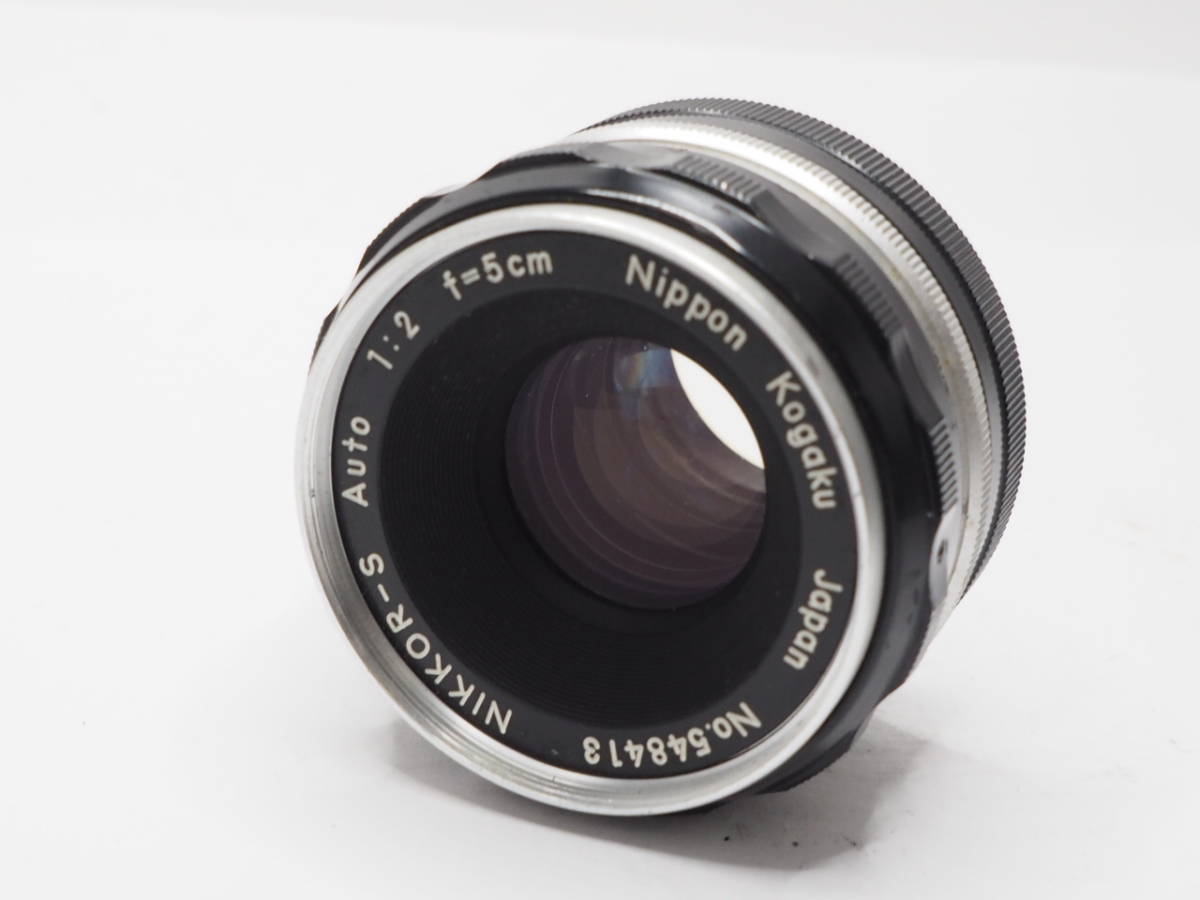 ふるさと割】 ☆並品☆NIKON NIKKOR-S・C F1.2#956 55mm AUTO ニコン