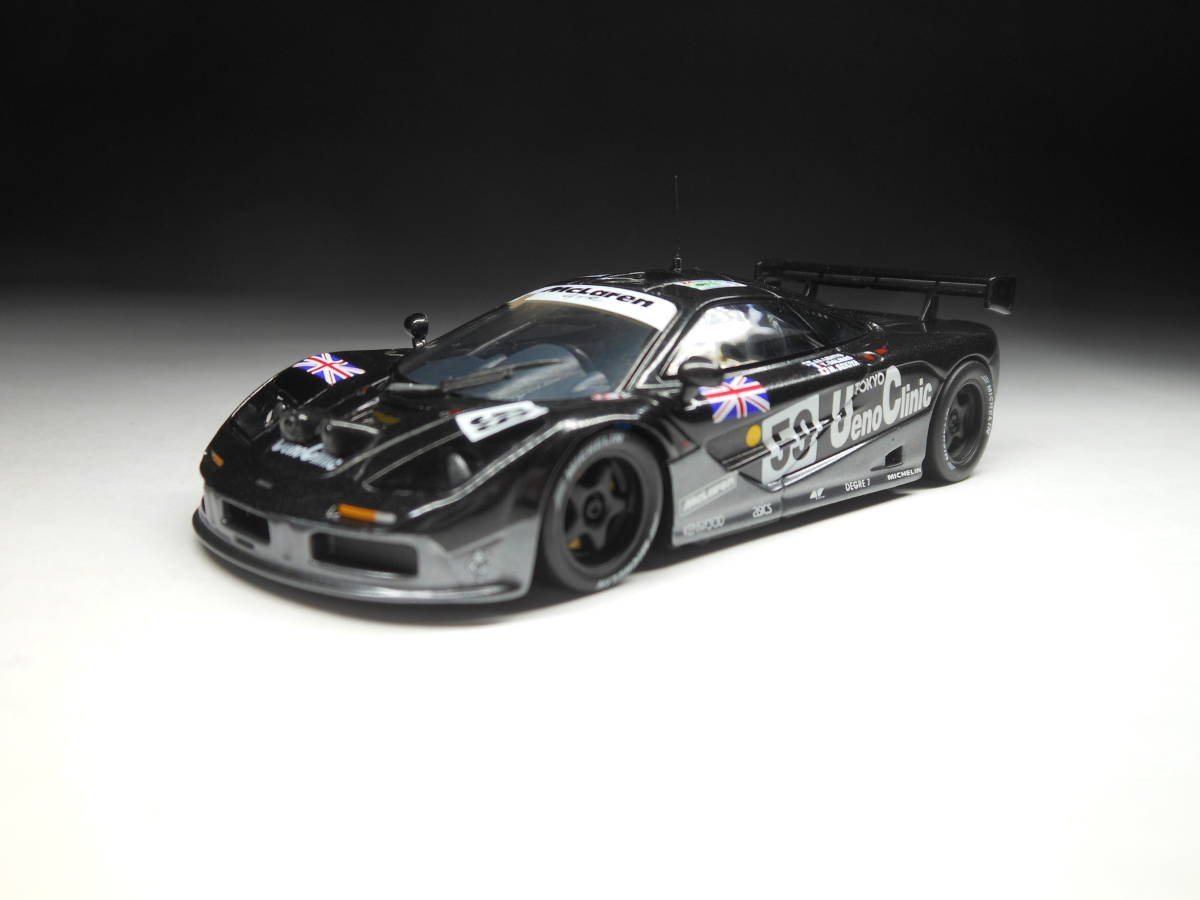  Ixo 1/43 McLAREN F1 GTR...#59 Y.daru форель /JJ. rate /.. правильный добродетель...Winnerru* man 24hrs. 1995( кейс . маленький трещина )