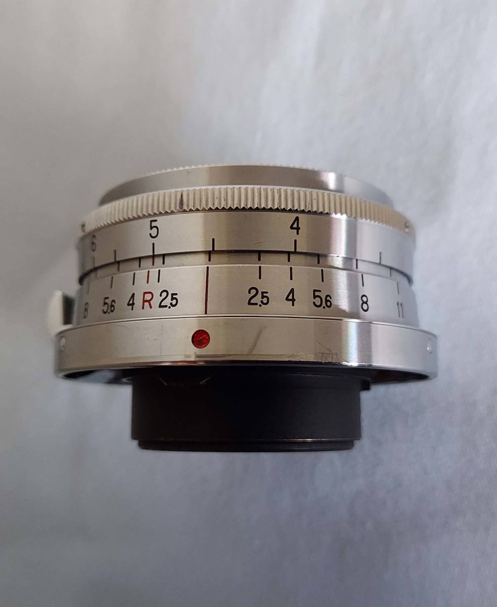 ○ニコン Nippon Kogaku W-Nikkor C 1:2.5 f=3.5cm カメラレンズ