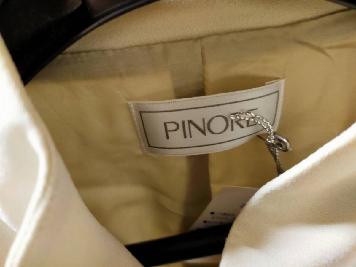 定価3.9万　ピノーレ　PINORE スタンドカラー　ブルゾンタイプ　ジャケット　42_画像2