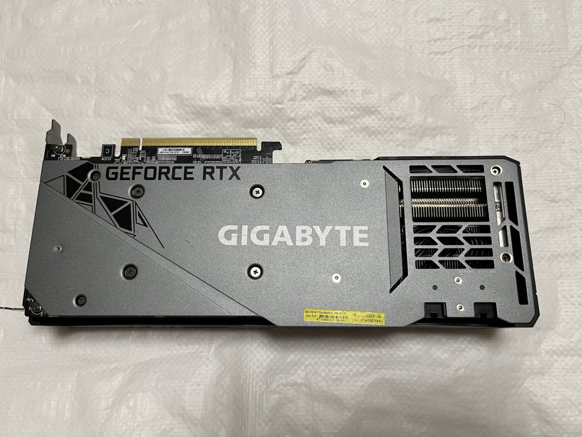 GIGABYTE GeForce RTX 3070 GAMING OC 8G (rev. 1.0) 【ジャンク】(PCI