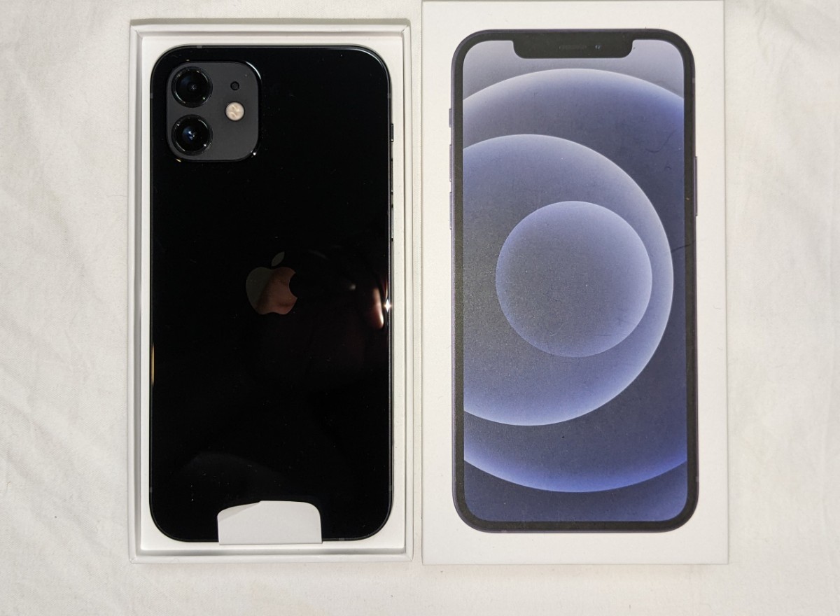 正規品直輸入】 【新品未使用】iphon12 64G 本体 ブラック