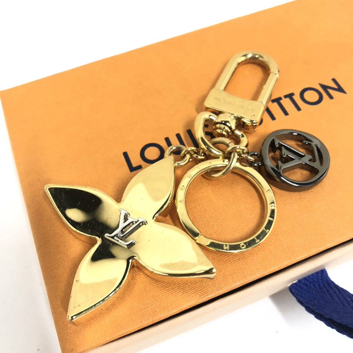 箱付き☆【LOUIS VUITTON】ルイヴィトン☆キーホルダーキーリング