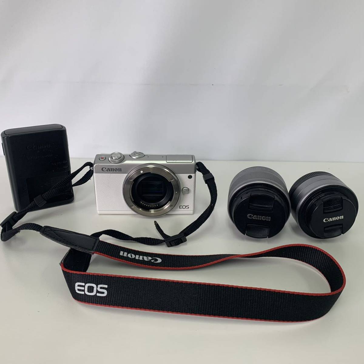 Canon キャノン EOS M100 デジタルカメラ 15-45mm 22mmレンズキット 
