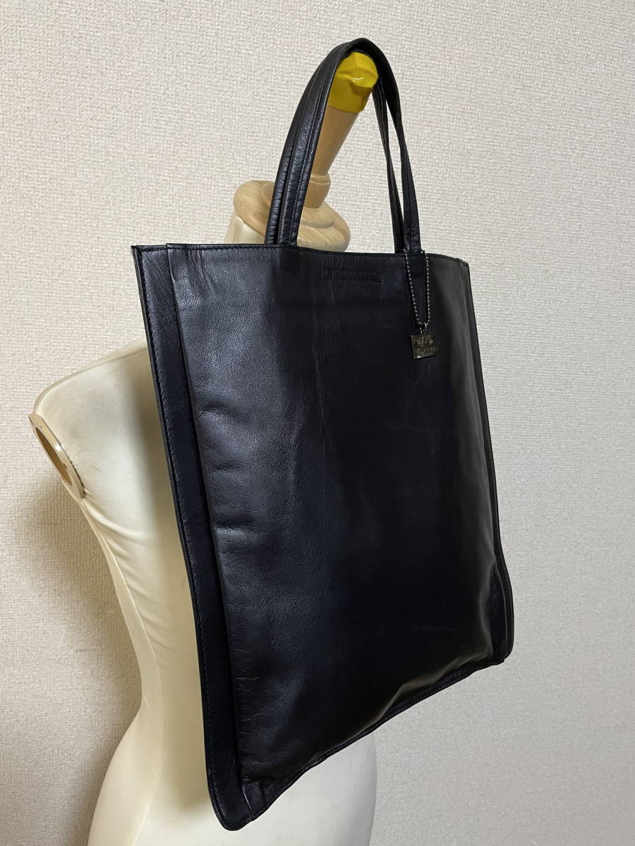 ●２８００円スタートです● 　　　PELLE BORSA　ペレボルサ　レザーバッグ_画像3