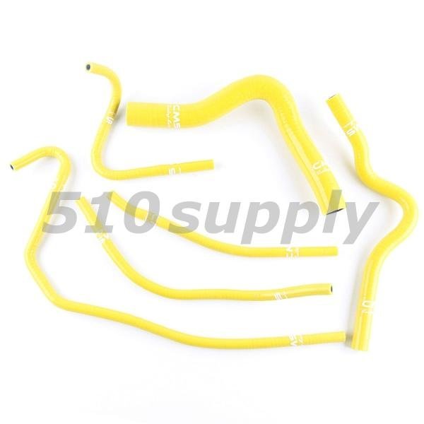 クーラントホース YZF-R1 RN12 5VY 4B1 \'04-\'06 ラジエターホースセット イエロー ヤマハ CMS