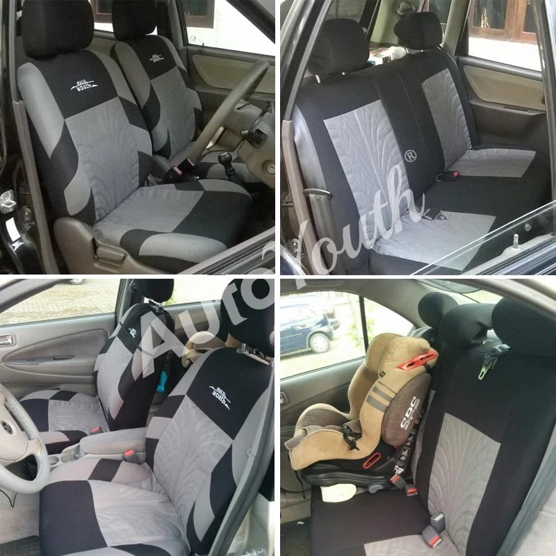  seat cover Prius 30 series 5 seat set rom and rear (before and after) seat polyester ... only Toyota is possible to choose 6 color 