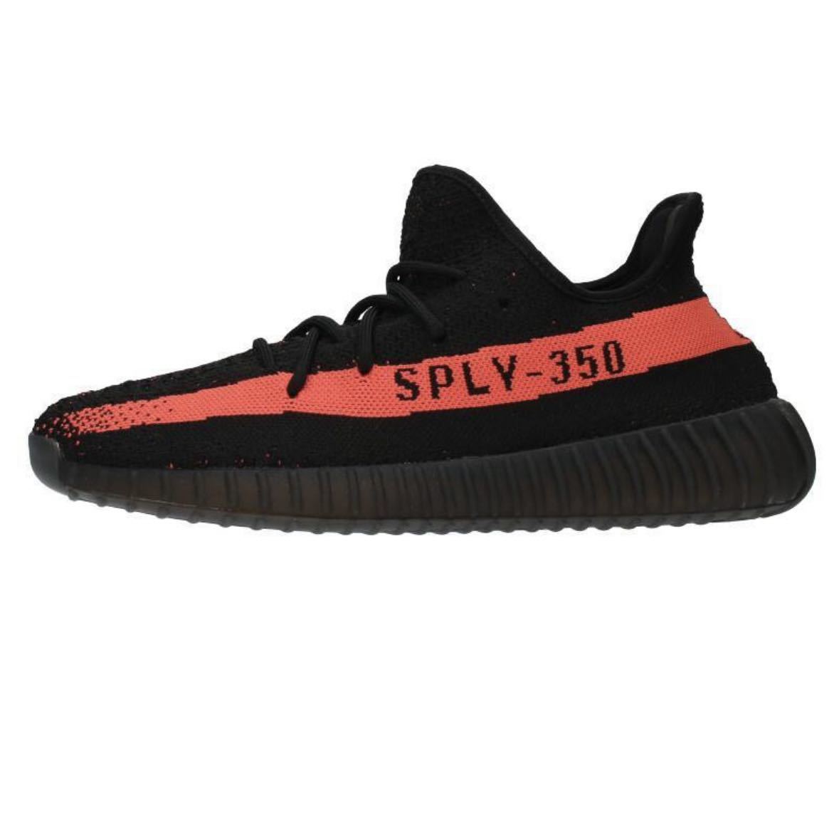 新品 adidas YEEZY Boost 350 V2 Core Black/Red(2022) 28cm BY9612