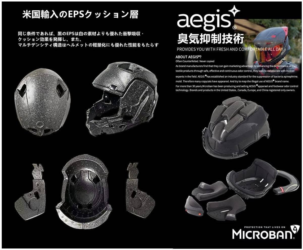 TZX473★バイク用フルフェイスヘルメット デュアルレンズ モトクロスヘルメット最新のカーボンファイバーシェルヘルメットS-XXXLサイズ選択_画像7