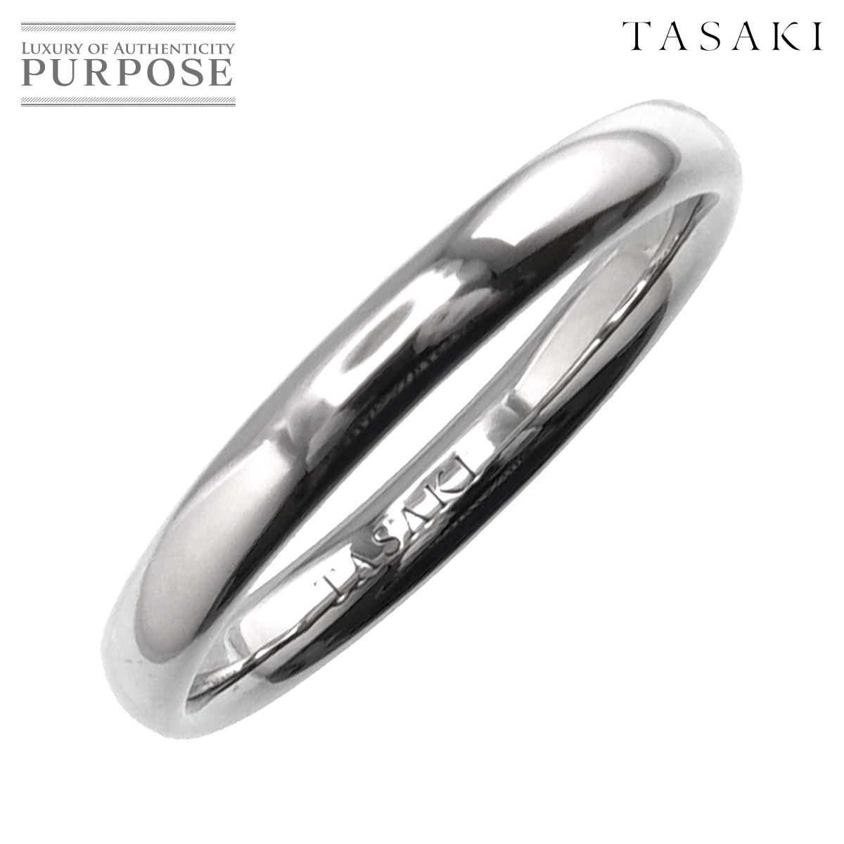 タサキ TASAKI ピアチューレ 13号 リング Pt プラチナ 田崎真珠 指輪 Ring 90192056
