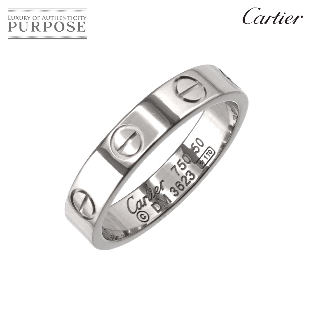 新品入荷 Cartier カルティエ ミニラブ 90194730 Ring Love Mini 指輪