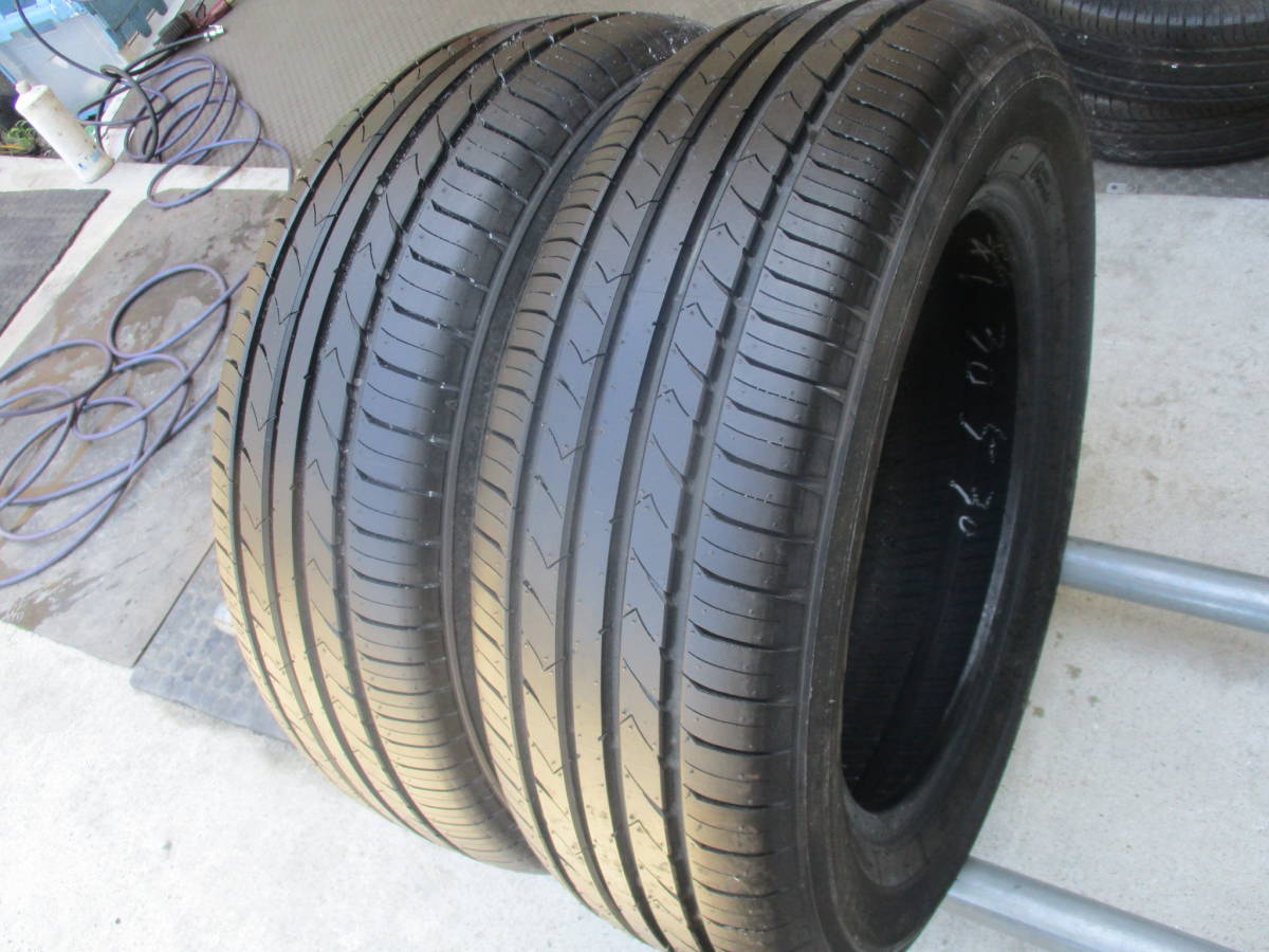 TOYO SD-7 205/60 R 16 92 H Superb Super Bali Mountain 2定價H-45福岡收購場外交易OK Voxy Noah幾乎全新 <Br> TOYO　SD-7　205/60R16　92H　極上超バリ山2本価格　H-45　福岡　引取り店頭交換OK　ヴォクシー　ノア　ほぼ新品