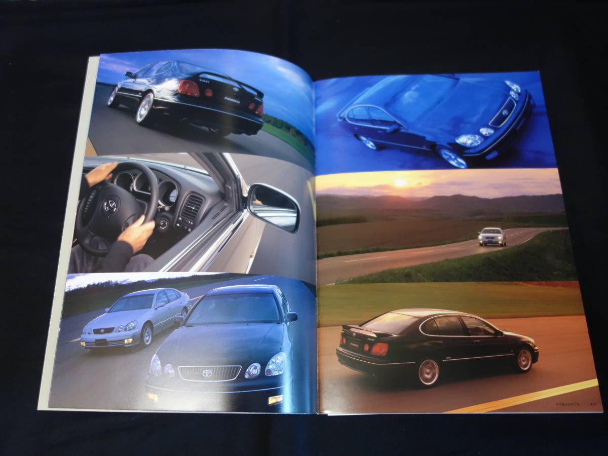 【￥900 即決】トヨタ アリスト JZS161 / JZS160型 本カタログ / 2000年 7月【当時もの】_画像3