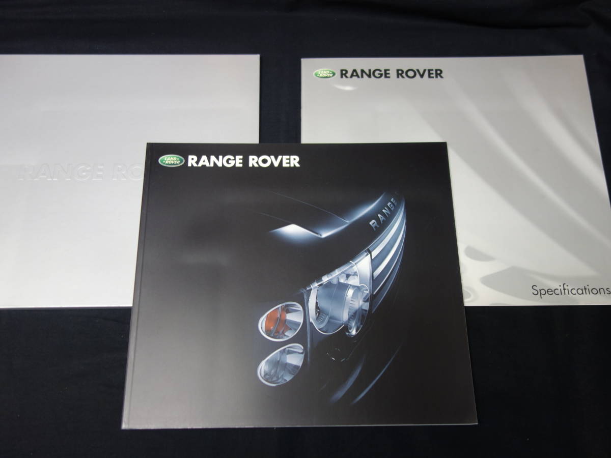 【￥1000 即決】レンジローバー RANGE ROVER VOGUE / HSE / SE GH-LM44型 専用 本カタログ / 2002年 【当時もの】_画像2