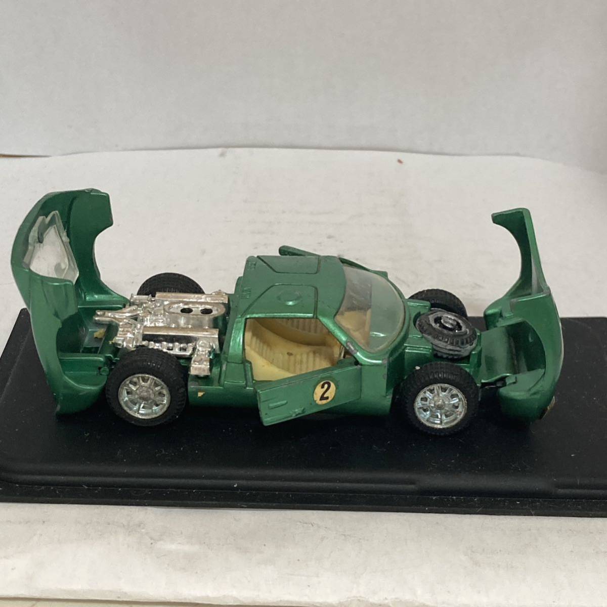 FORD GT40 1/43 autopilen フォードGT MARK2 オートピレン メーベトイズ mebetoys 緑_画像6