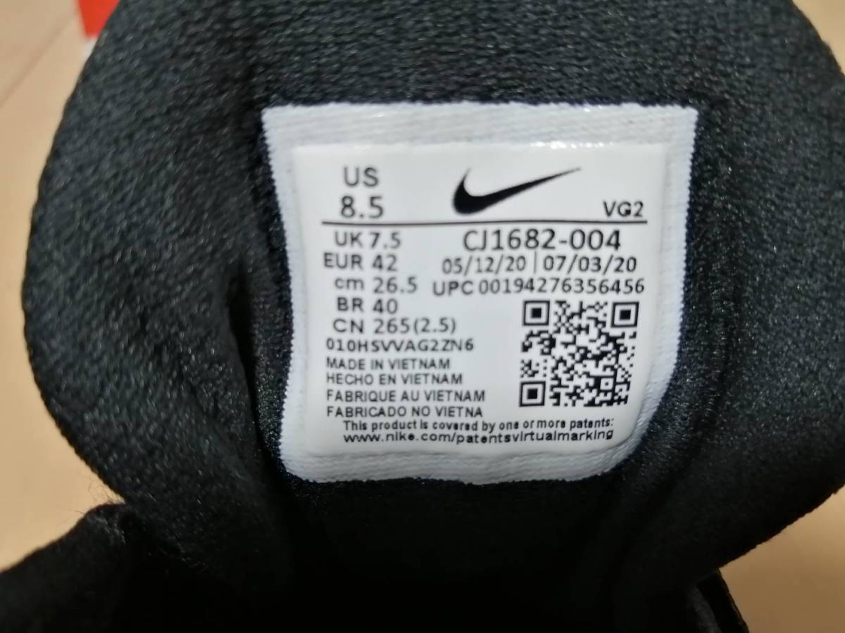 未使用外箱付き！送料込み！ゴールドクーポンで200円OFF！？大人気！NIKEウェアオールディWEARALLDAY(BLACK/WHITE) CJ1682 004サイズ26.5cm_画像4