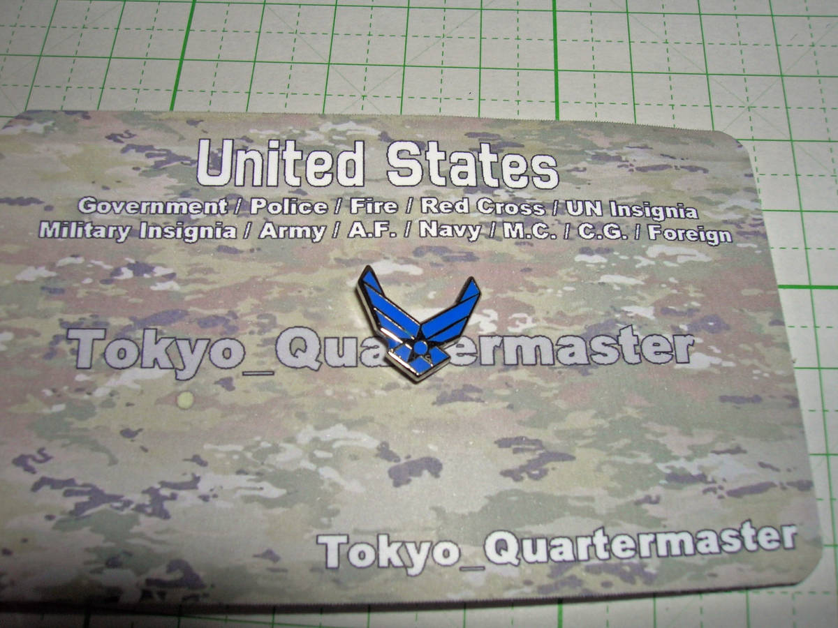 特価SALE！U.S Air Force Pin (1/2 inch) アメリカ空軍ラペルピン(BEST) 少量在庫限り_画像1