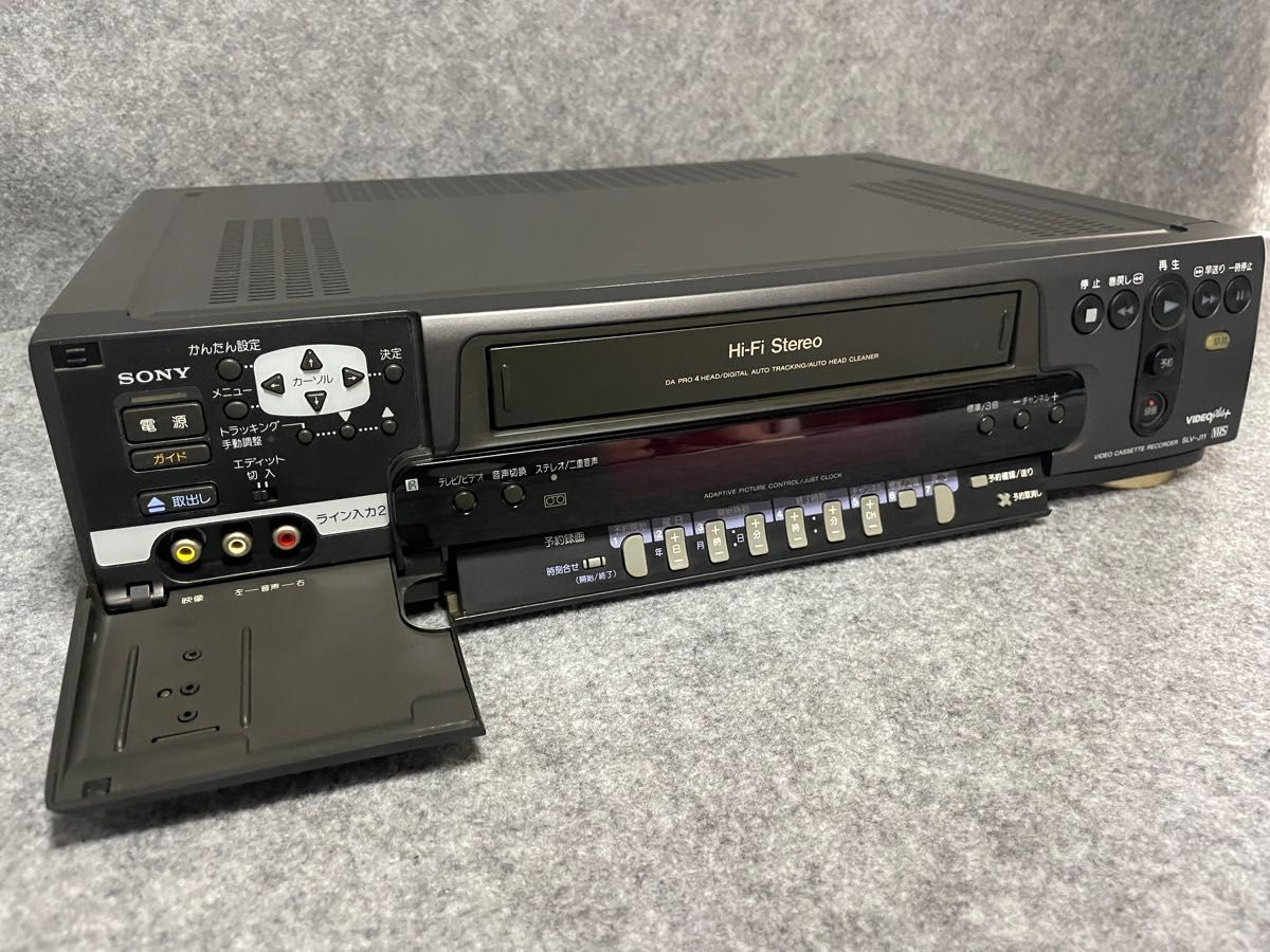 SONY ビデオカセットレコーダー SLV-J11 VHS ビデオデッキ SONY ビデオカセットレコーダー SLV-J11 VHS ビデオデッキ