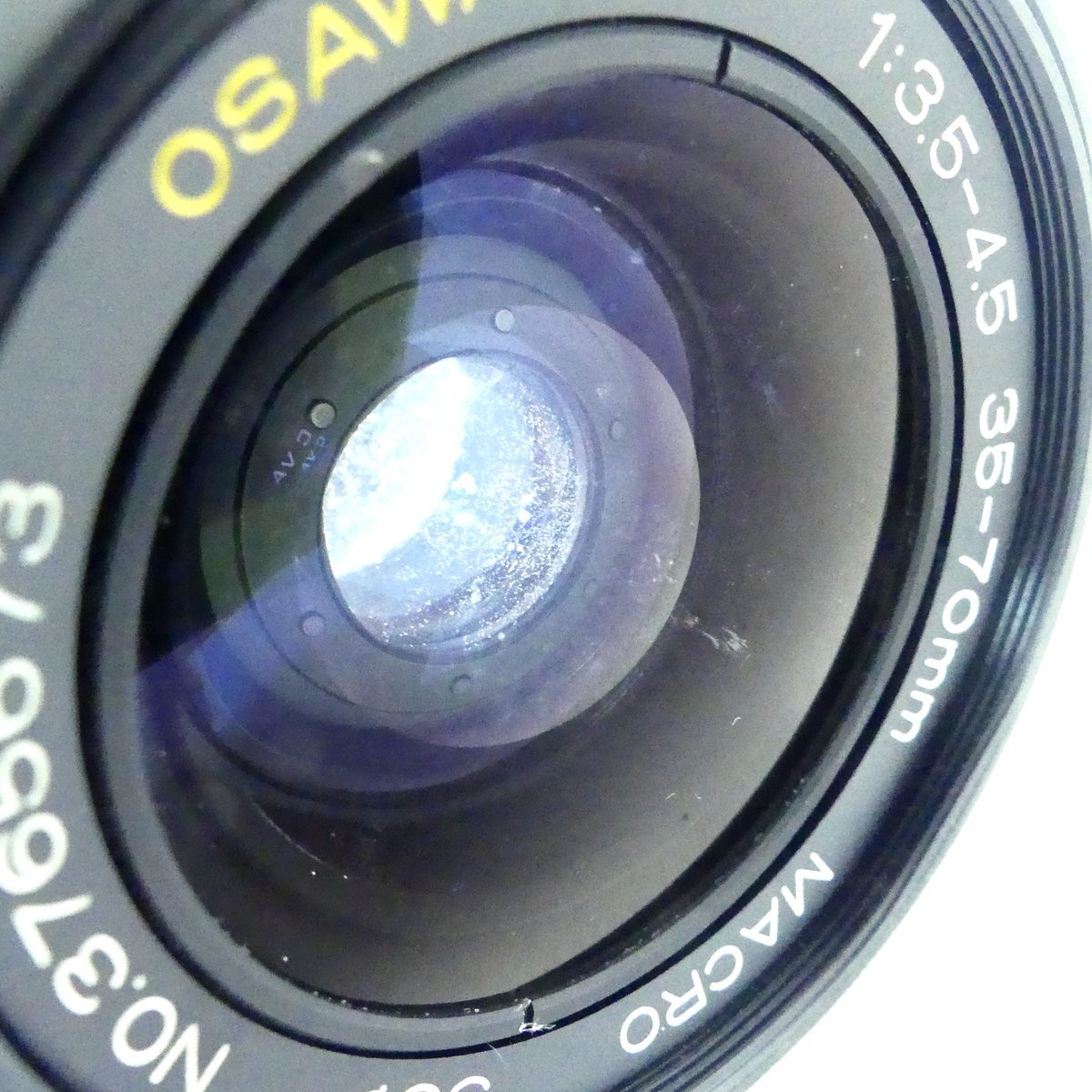 OSAWA MC F3.5-4.5 35-70mm MACRO カメラレンズ USED /2307Cの画像6