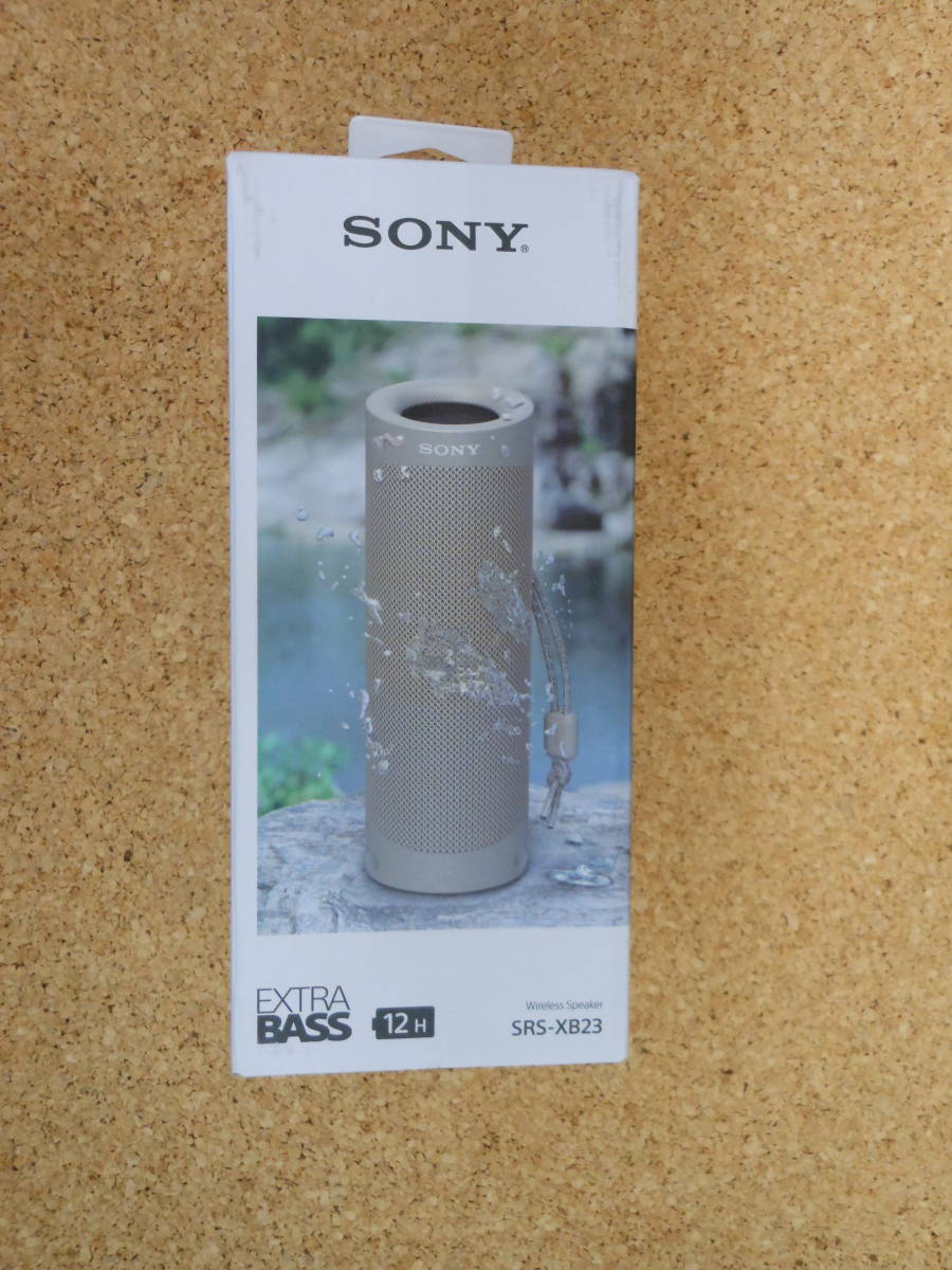中古□SONY ソニー ワイヤレスポータブルスピーカー SRS-XB23