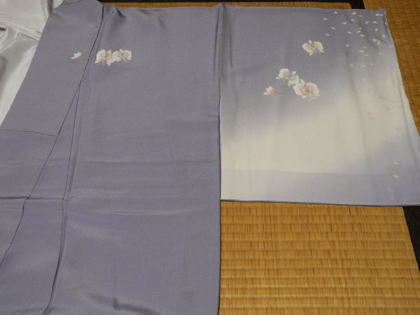 人気作家「阿部佳雪」 島善織物謹製 未着用・新品 訪問着 -袷-絹_画像4