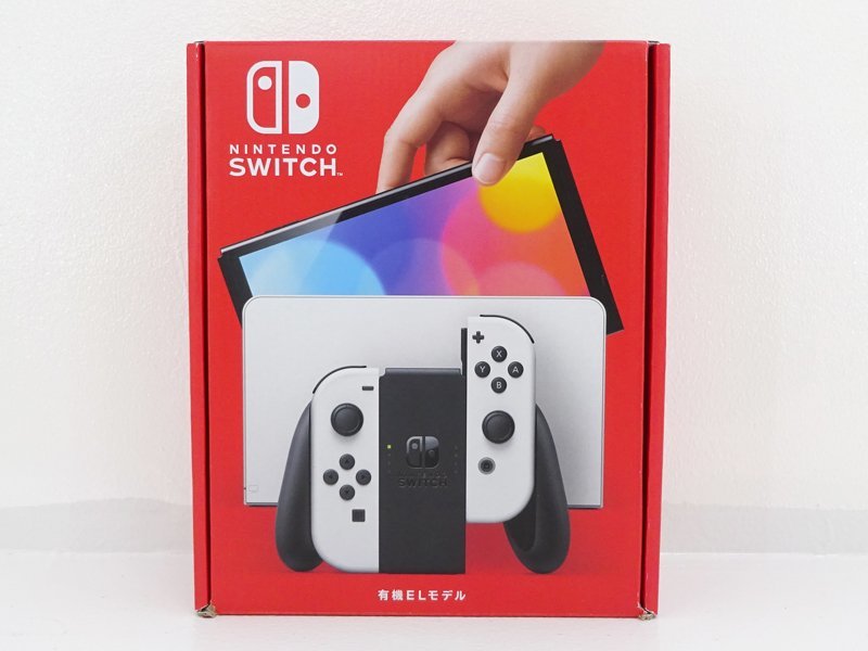 ☆未使用☆【箱傷み】Nintendo Switch 本体Joy-Con(L)/(R) ホワイト