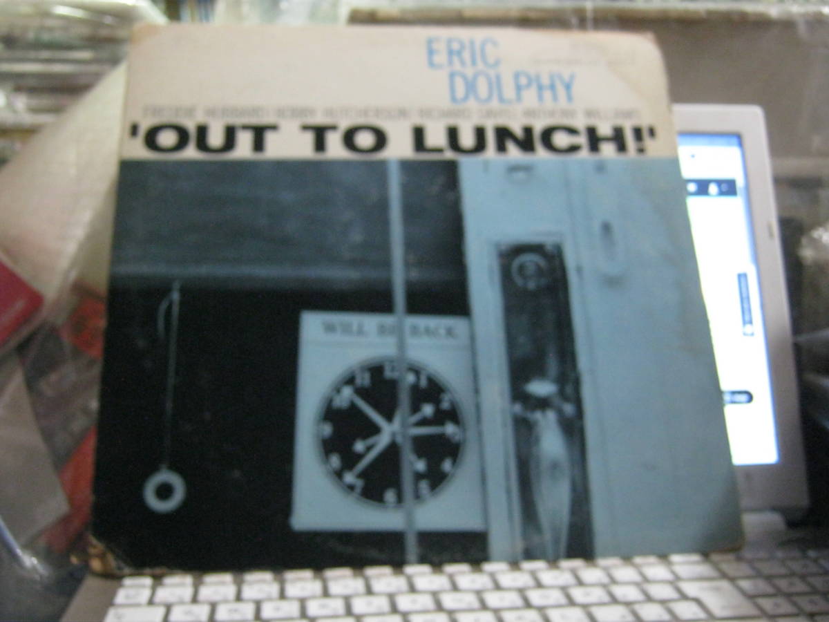 ERIC DOLPHY エリックドルフィ / OUT TO LUNCH! U.S.LP BLUE NOTE FREDDIE HUBBARD BOBBY HUTCHERSON RICHARD DAVIS ANTHONY WILLIAMS _画像1