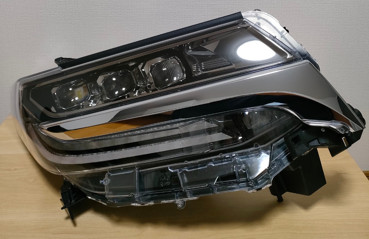 極上品/点灯ok)アルファード 30 後期 純正 LED ヘッドライト 右 運転