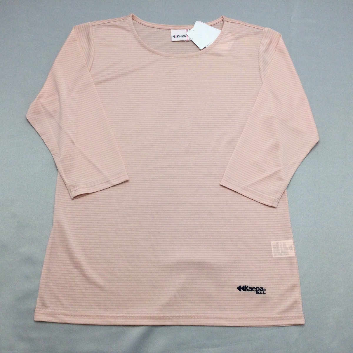 [ бесплатная доставка ][ новый товар ]Kaepa женский 7 минут рукав футболка (. вода скорость . обработка UV cut ) M розовый *581232