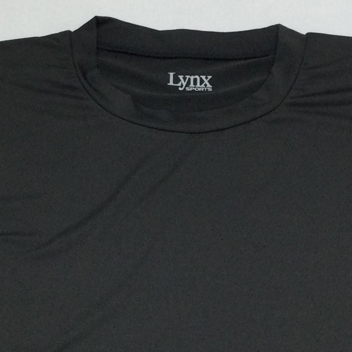 【送料無料】【新品】Lynx メンズアスリートセット(半袖シャツ＋長袖シャツ)（吸汗速乾 UVカット） 　S　 　ホワイト★31103_画像7