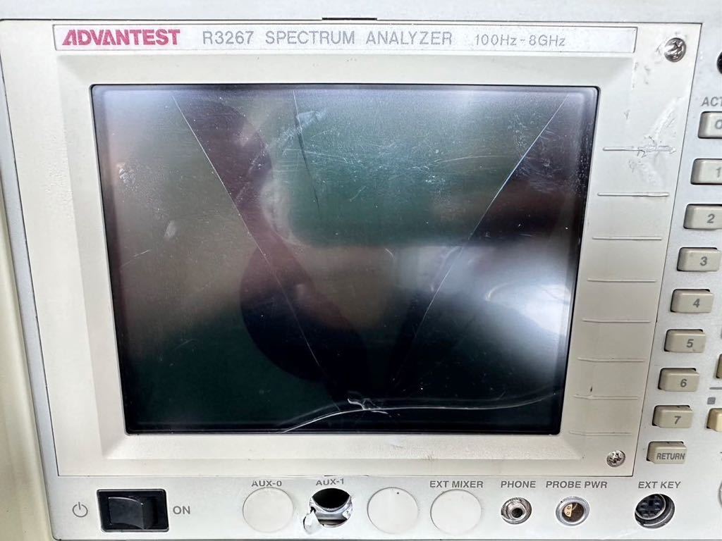 ADVANTEST R3267 アドバンテスト スペクトラム アナライザ 100Hz ADVANTEST R3267 アドバンテスト スペクトラム アナライザ 100Hz