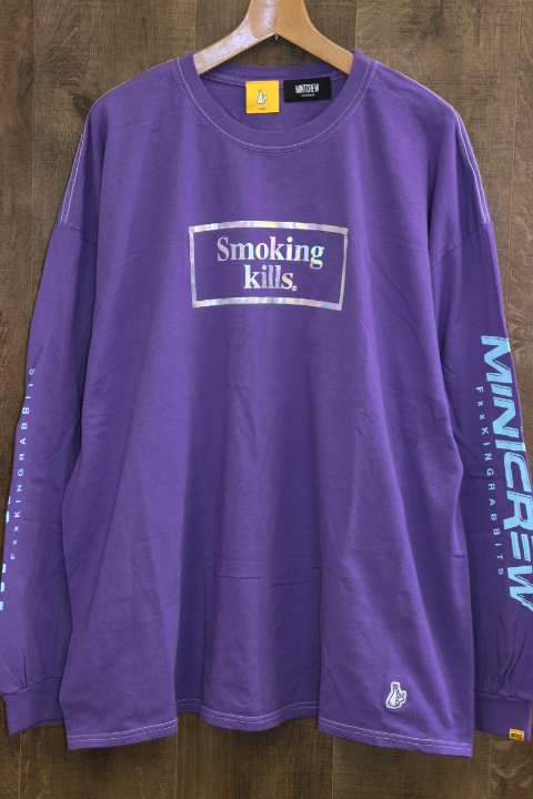 限定製作】 / Tシャツ L/S Kills Smoking ミントクルー) (エフアール