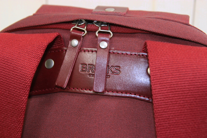 未使用 BROOKS ENGLAND (ブルックスイングランド) DALSTON Knapsack Small / サイクルバッグ / ミニ リュック / 自転車 / レッド