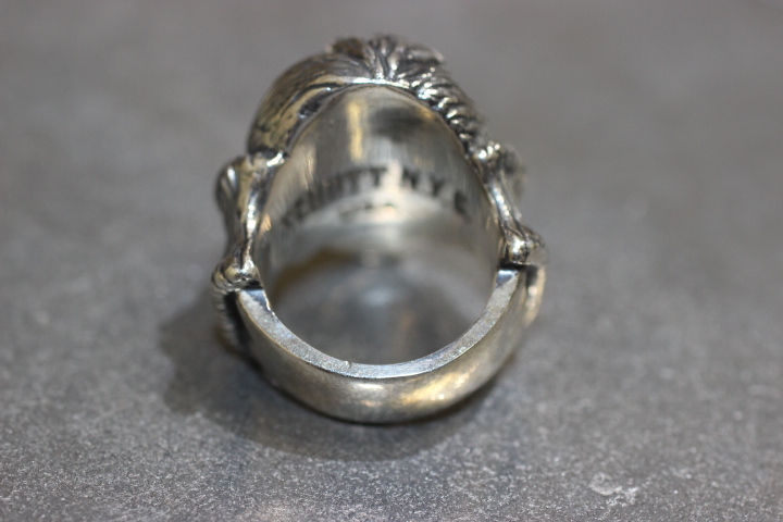  regular price :¥ 64,900- unused Schott ( Schott ) K BOY silver ring / size 21 number / SILVER925