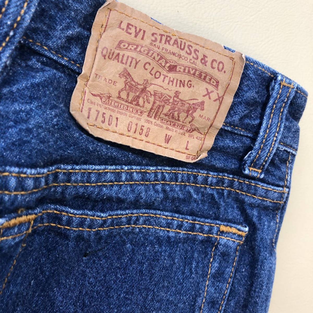 80'sアメリカ製 LEVI'S 17501レディースリーバイス 414_画像7