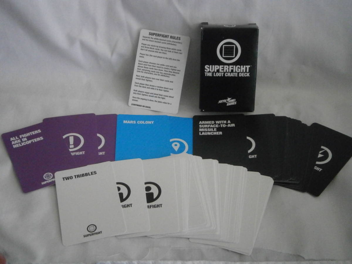 SUPERFIGHT THE LOOT CRATE DECK　2014年版_画像1