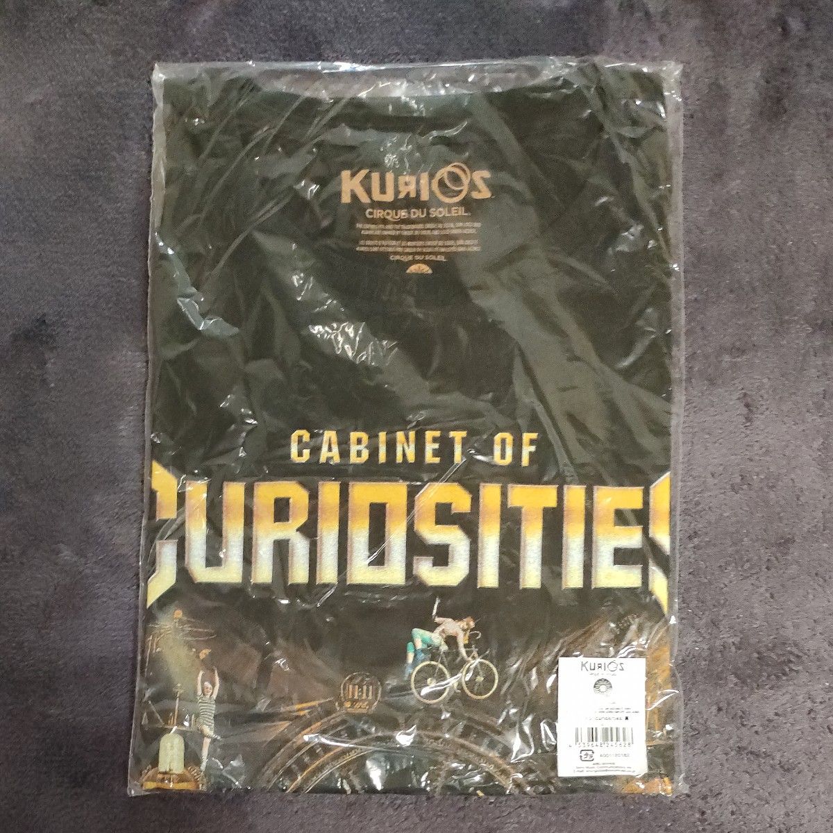 新品　未開封　シルク・ドゥ・ソレイユ　KURIOS 　Ｔシャツ