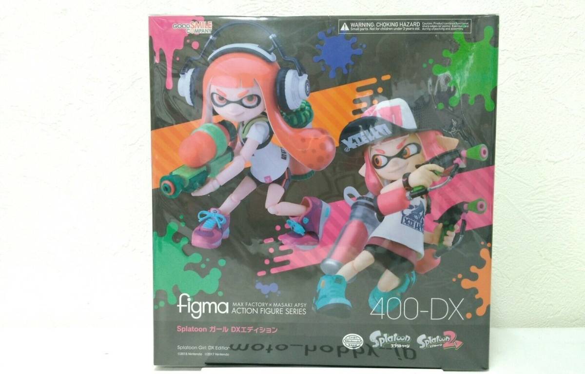 新品未開封品】figma Splatoon スプラトゥーン2 ガール DXエディション