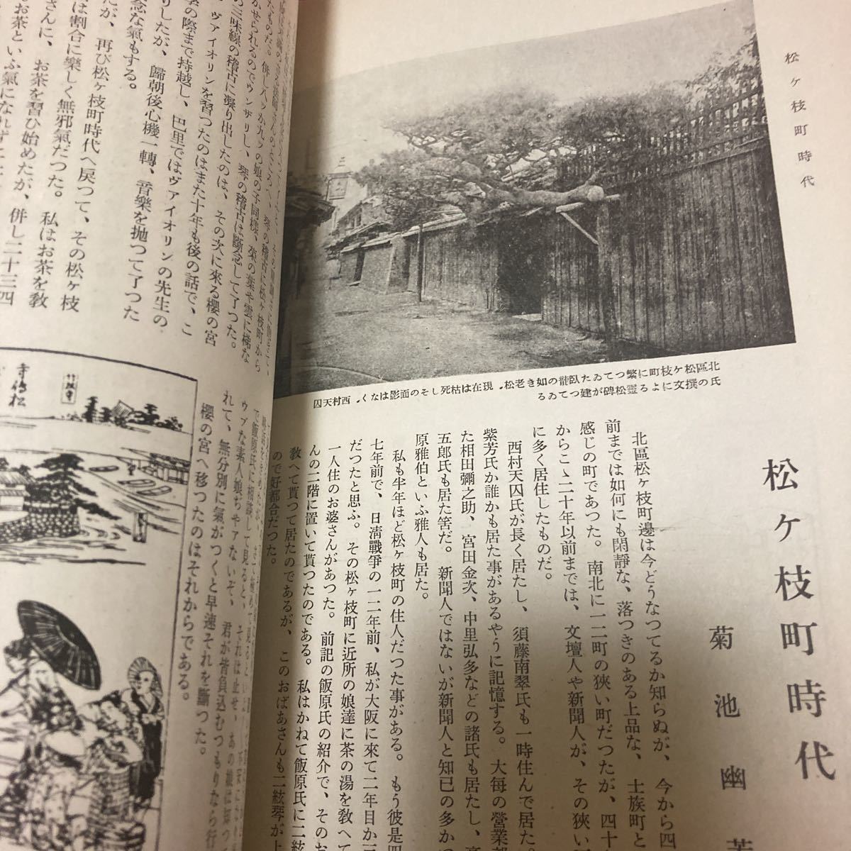 . earth research on person no. 101 number Hasegawa . confidence / woodblock print river bamboo .. Kikuchi .. groove . white ... rainbow ... temple quiet ..book@ water prefecture 
