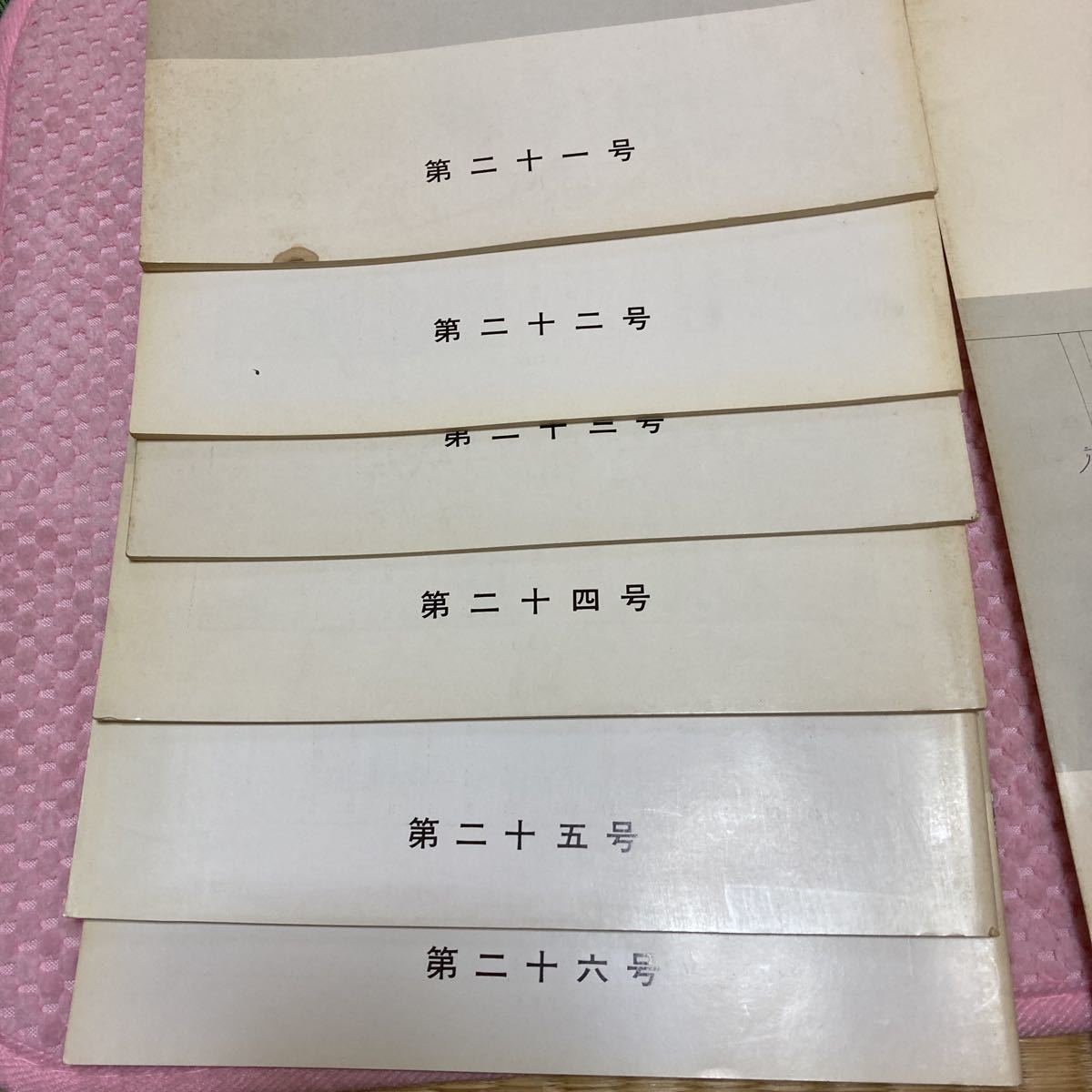 「刀連　２１号～４０号」1６冊セット　冊子　書籍　 日本刀　刀剣　刀装具　鐔　武具　昭和５４年～　刀剣雑誌_画像2